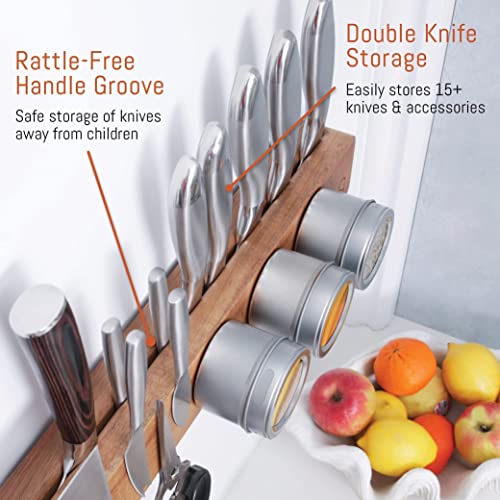 Dual Storage Magnetic Knife Holder